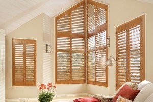 Custom angled shutters